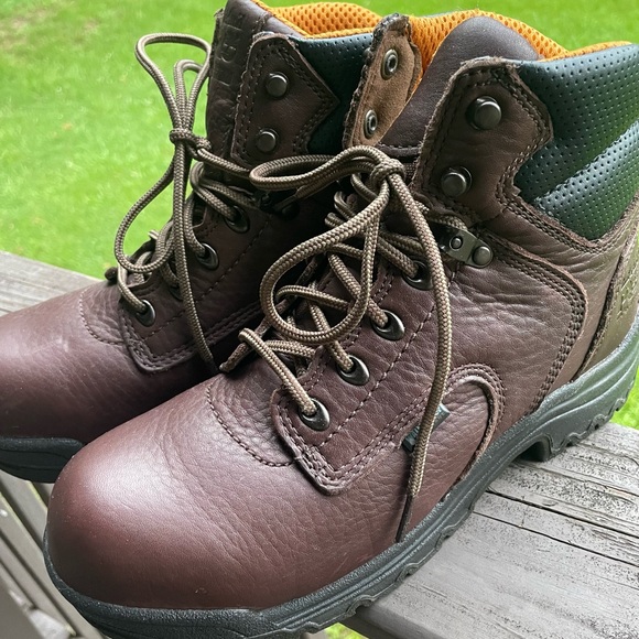 Women Steel Toe Work Boots - Picture 6 of 8